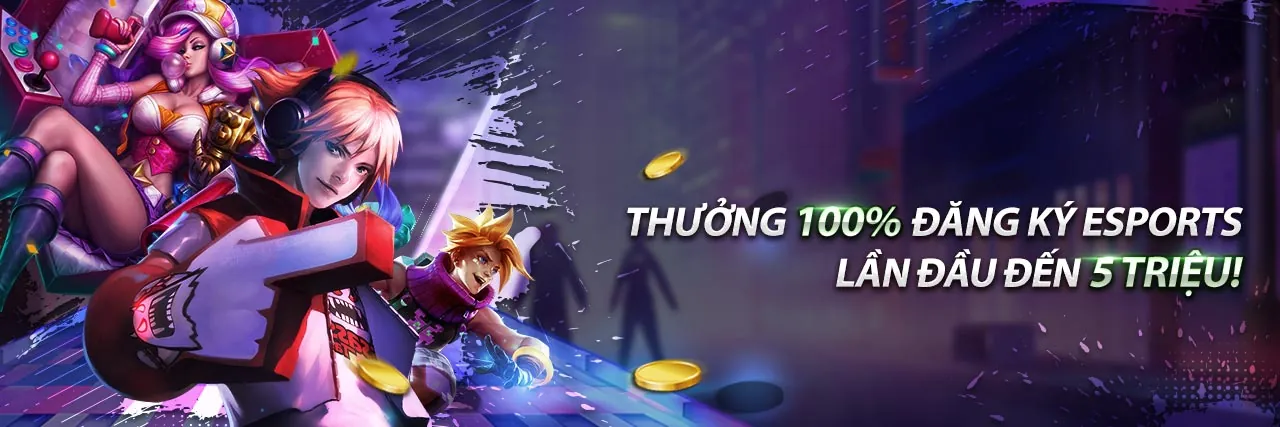 Thưởng chào mừng 100% nạp đầu